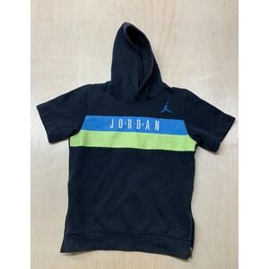 Jordan Air‎  short sleeve hoodie hooded sweatshirt Boys  XL side zip